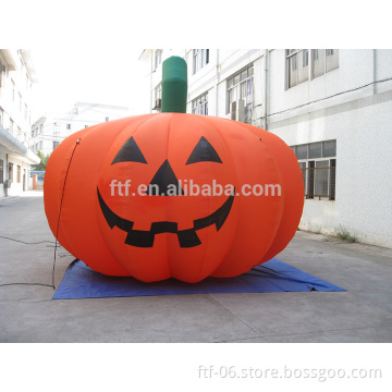 Inflatable giant pumpkin